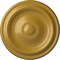 Ekena Millwork Maria Ceiling Medallion (Fits Canopies up to 1 3/4"), 9 5/8"OD x 1 1/8"P, Iridescent Gold CM09MAIGS - alternate 1